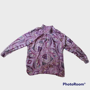 CHICO'S women's long sleeve‎ blouse size 2